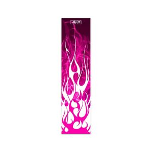 Bohning Blazer HD Arrow Wraps - Carbon - Hot pink Flame